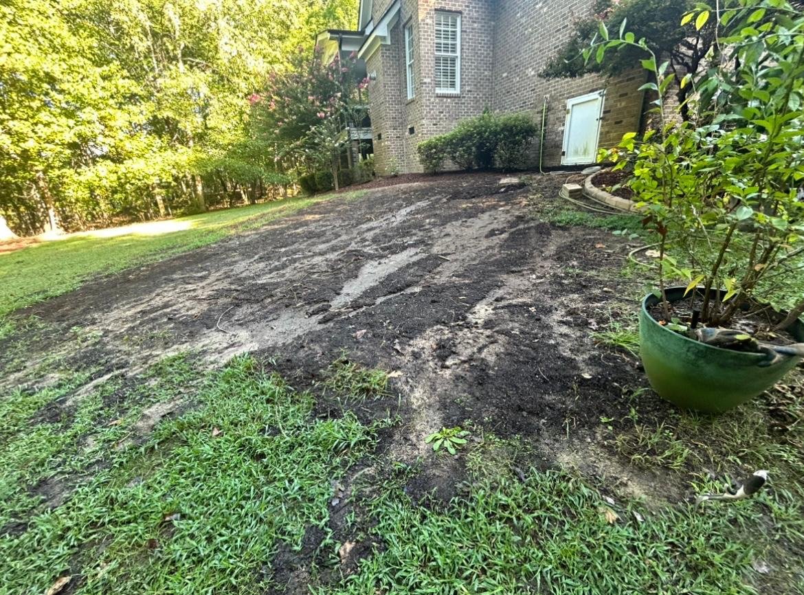 Power washing results
