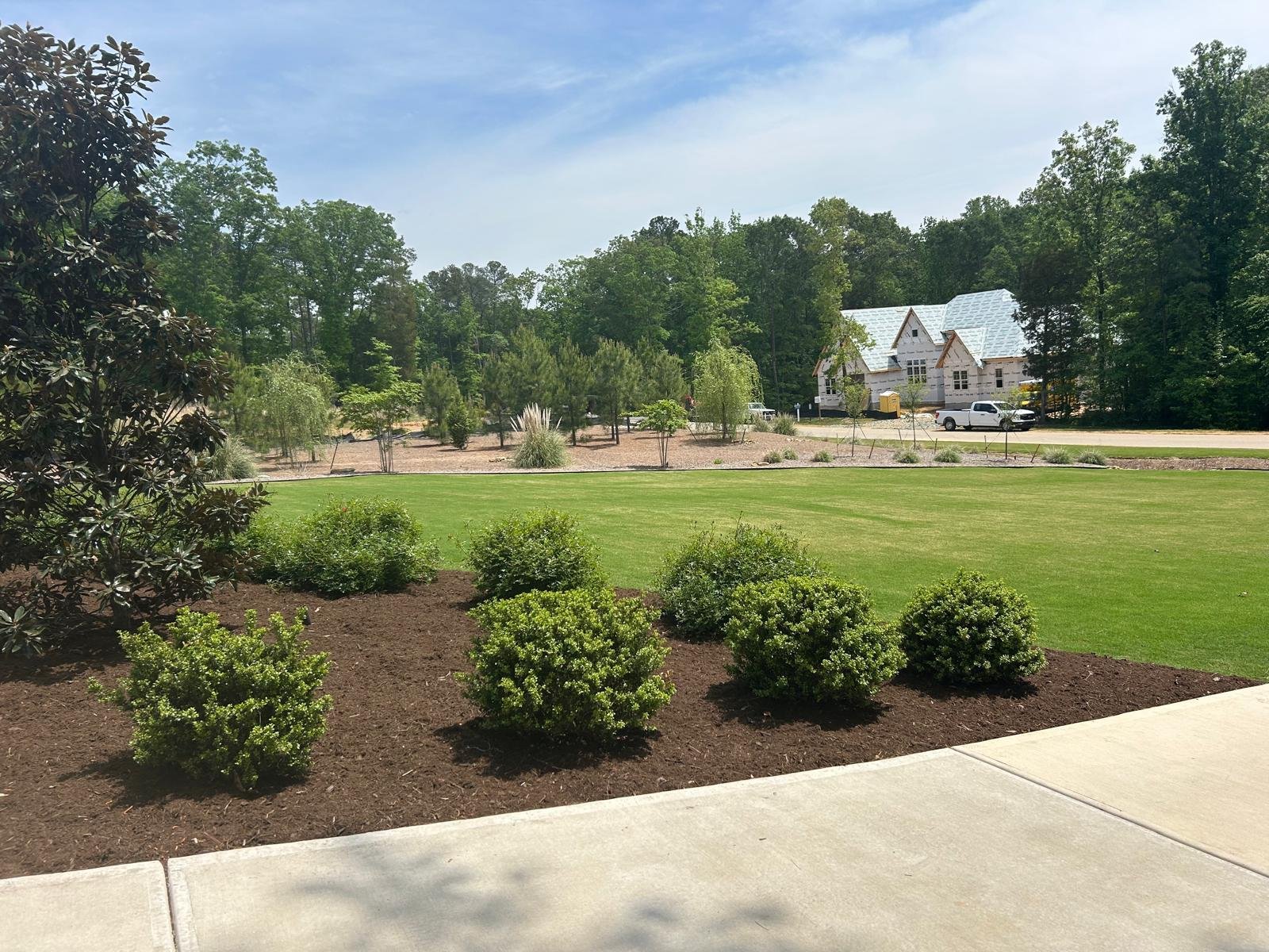 Outdoor space transformation